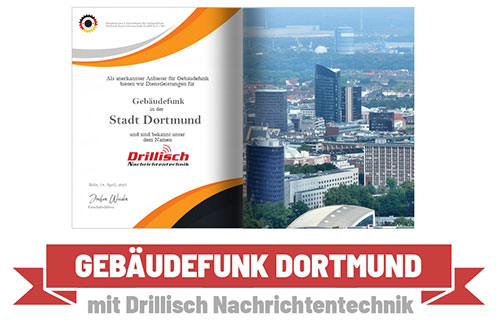 Gebäudefunk Dortmund mit Drillisch