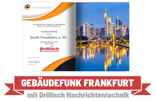 Gebäudefunk Frankfurt mit Drillisch
