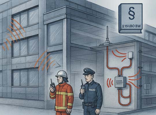 Objektfunkversorgung in Baden Wuerttemberg