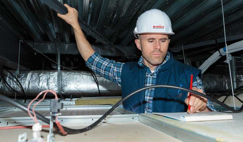 Gebäudefunk-Installation